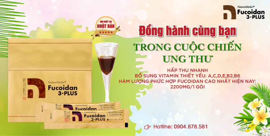 FUCOIDAN 3-PLUS NHẬT BẢN DẠNG NƯỚC