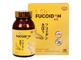 Combo 2 hộp Kibou Fucoidan Nghệ Đen, giảm 100k/1 hộp